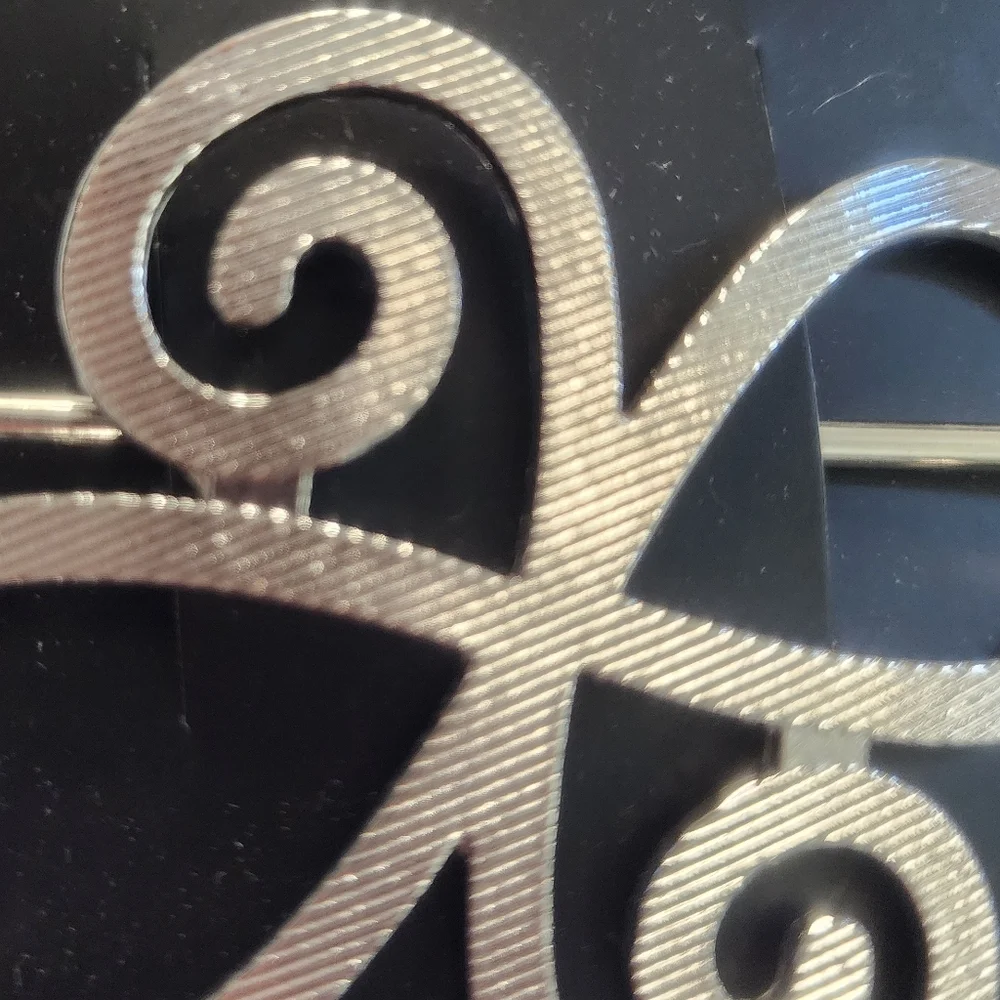 Hildie & Jo Silver Toned Celtic Knot Hair Slide Pin New With Tags
